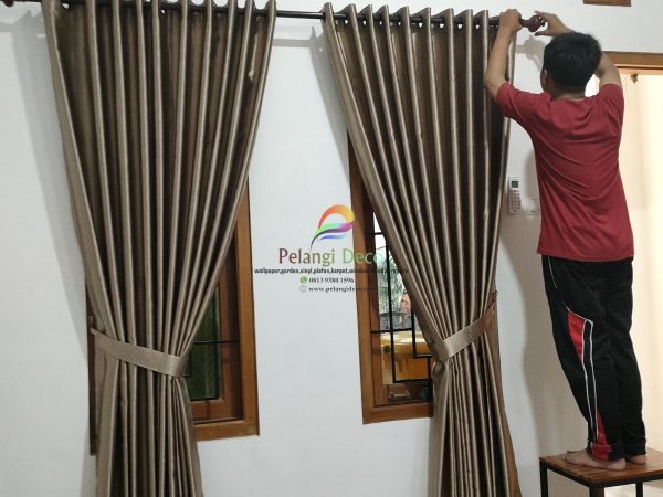 Pemasangan Gorden di Berbah Yogyakarta