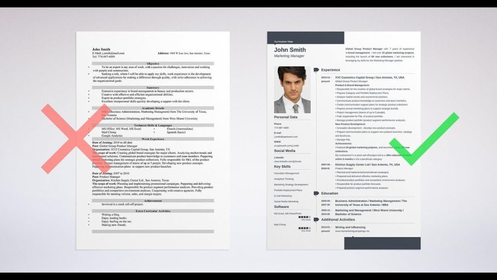 What is the best CV format?